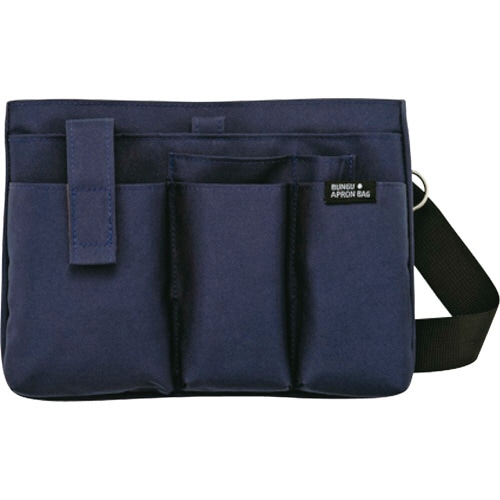 クツワ 文具エプロンバッグ ネイビー BE006NB 1個