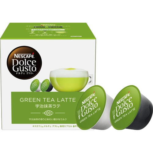 ネスレ ネスカフェ ドルチェ グスト 専用カプセル 宇治抹茶ラテ 8杯分 1箱