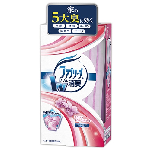 置き型ファブリーズ やさしいフローラルハート 本体 130g