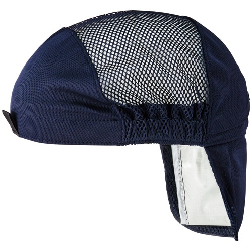 福徳産業　アイスポケットインナーキャップ　保冷剤２個付属　ネイビー　１個