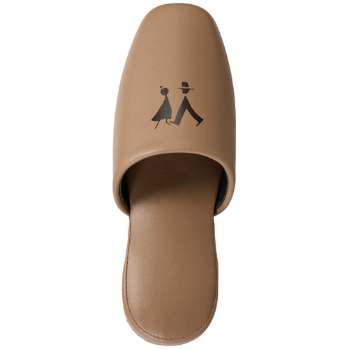 ハピラ　トイレ用スリッパ　Ｍサイズ　ベージュ　ＴＭ－０６２－ＢＥＧ　１足