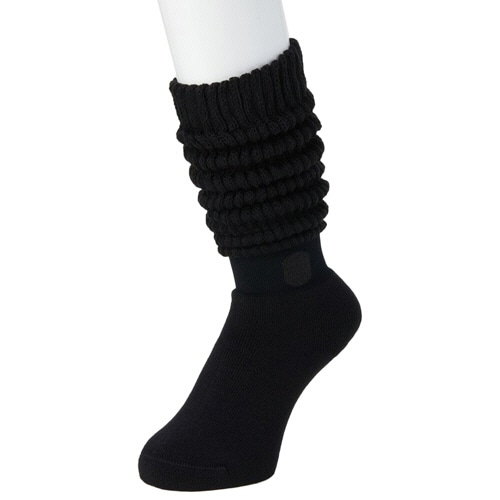 岡本　靴下サプリ　まるでこたつソックス　ブラック　２３－２５ｃｍ　１足