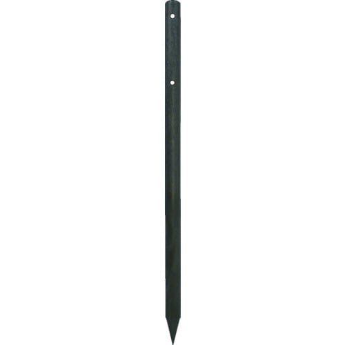 TRUSCO 耐候性樹脂丸杭 Φ55×1200 穴あり TMK-5512A 1本