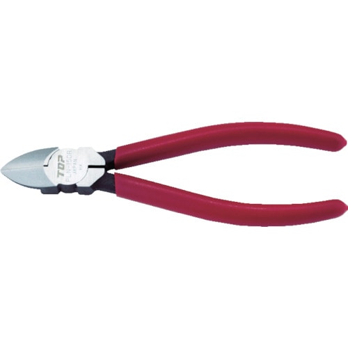 トップ工業 プラスチックニッパ(バネ付) ストッパー付 150mm PLN-150R 1丁