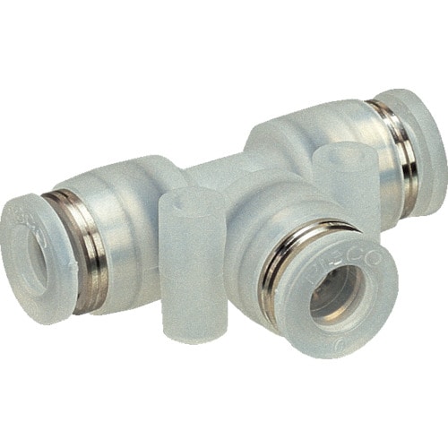 日本ピスコ チューブフィッティング ユニオンティー PPタイプ PPE6 1個