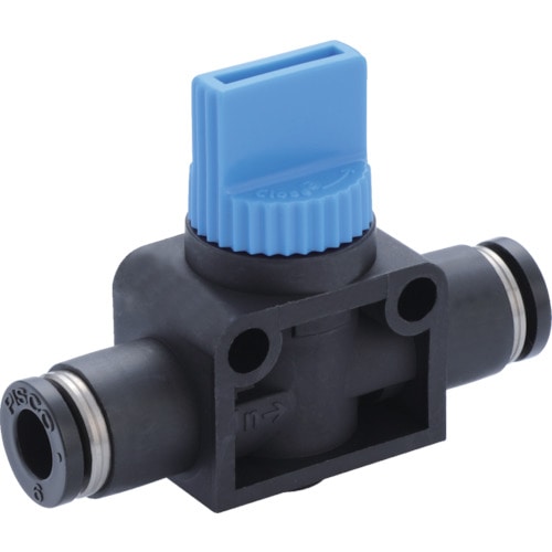 日本ピスコ ハンドバルブ ユニオンストレート 2方弁タイプ HV6-6-2 1個