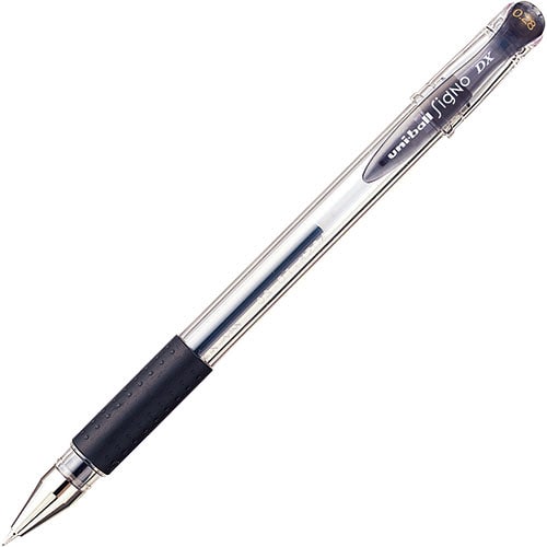 三菱鉛筆 ゲルインクボールペン ユニボール シグノ 超極細 0.28mm 黒 UM15128.24 1本
