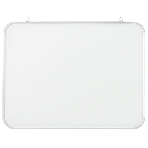 TANOSEE アルミ枠 ホワイトボード 無地 600×70×450mm 1枚