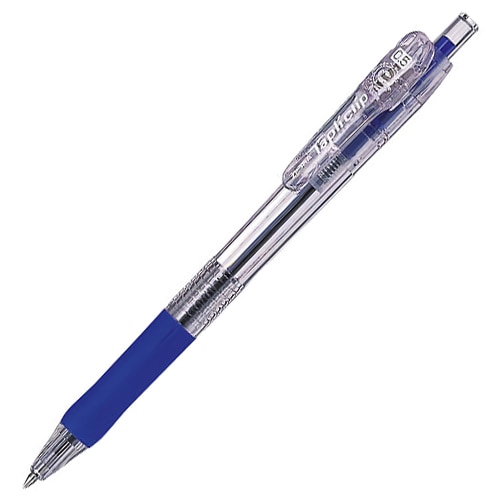ゼブラ 油性ボールペン タプリクリップ 0.5mm 青 BNS5-BL 1本