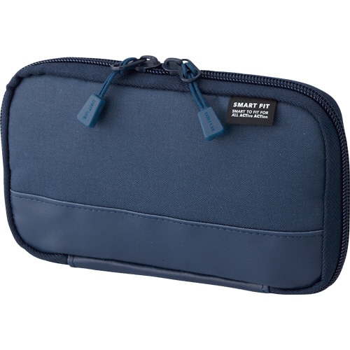 リヒトラブ コンパクトペンケース ネイビー A-7687-11 1個