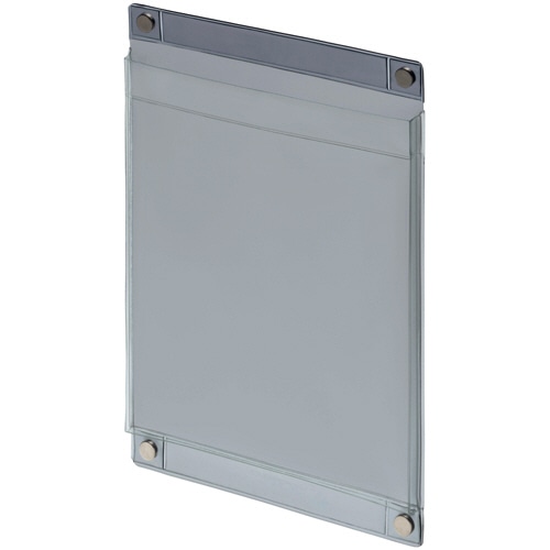 ライオン事務器 マグネットポケット ソフトタイプ A5 W168×D11×H250mm スモーク MP-C5 1個