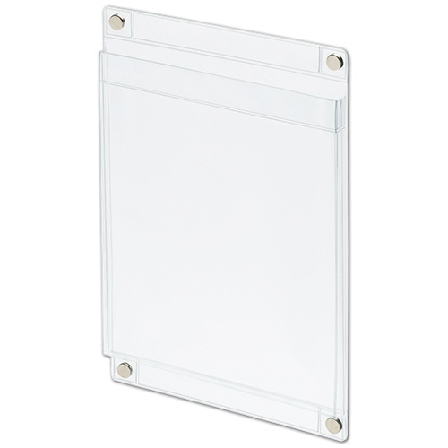 ライオン事務器 マグネットポケット ソフトタイプ A5 W168×D11×H250mm 透明 MP-C5 1個