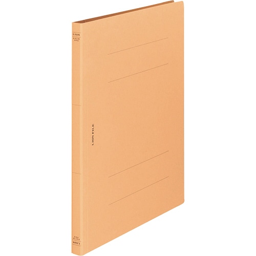 ライオン事務器 フラットファイル(環境) 樹脂押え具 A4タテ 150枚収容 背幅18mm 黄 A-517KA4S 1冊