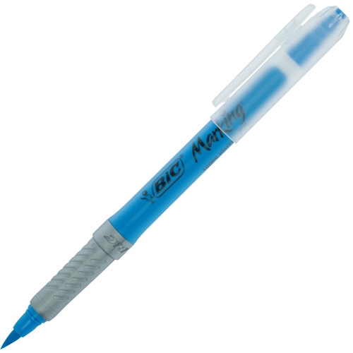 BIC マーキングハイライターフレックス ブルー MGHLFLBLU 1本