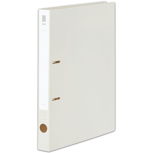 コクヨ リングファイル(NEOS) A4タテ 2穴 220枚収容 リング内径26mm 背幅33mm オフホワイト フ-NE430NW 1冊