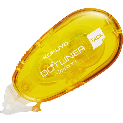 コクヨ テープのり ドットライナーコンパクト(弱粘着) 本体 8.4mm×11m タ-DM4510-08N 1個