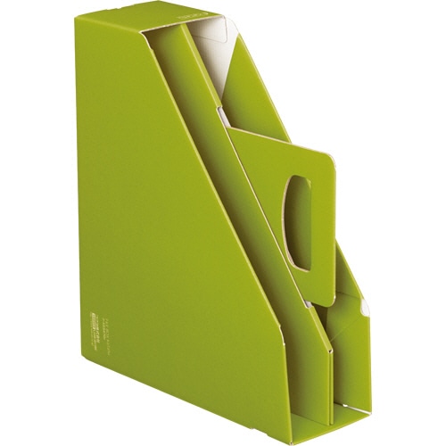 コクヨ ファイルボックス<KaTaSu>取っ手付き・スタンドタイプ グリーン フ-KES470NG 1冊
