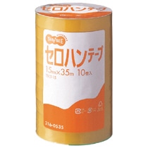 TANOSEE セロハンテープ 15mm×35m 1パック(10巻)