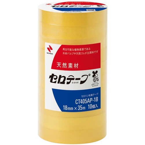 ニチバン セロテープ 大巻 18mm×35m 業務用パック CT405AP-18 1パック(10巻)