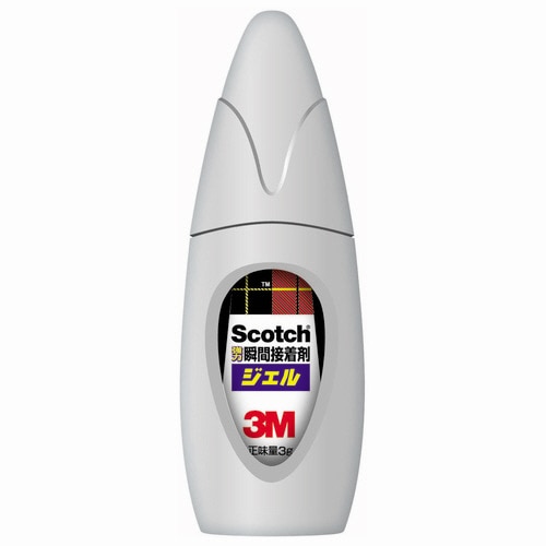 3M スコッチ 強力瞬間接着剤 ジェル 多用途 3g 7005S 1本