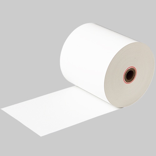 TANOSEE サーマルレジロール紙 ノーマル保存 幅80×直径80mm×長さ80m 厚み約0.062mm 芯内径12mm 1パック(3巻)