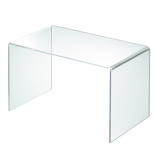 店研創意 ストア・エキスプレス コの字型ディスプレー透明アクリル 特大 1組(2個)