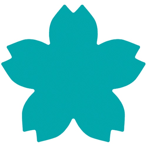 カール事務器 クラフトパンチ スモールサイズ サクラL CP-1 1個