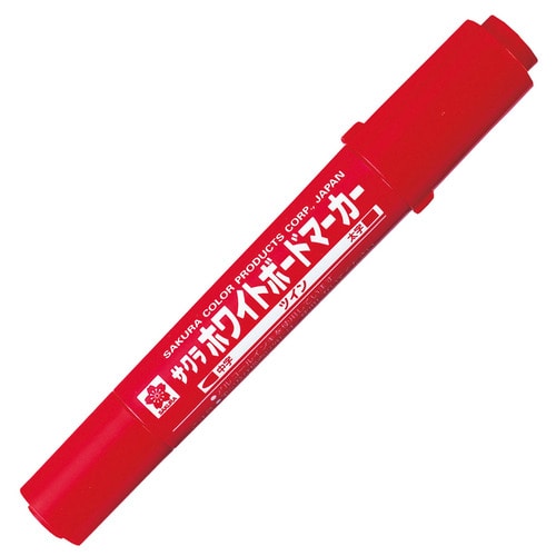 サクラクレパス ホワイトボードマーカーツイン あか WBK-T#19 1本