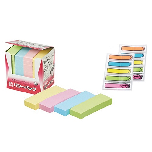 3M ポスト・イット ふせん スペシャルパック 75×25mm 4色 5002-K-OSP 1パック(40冊)