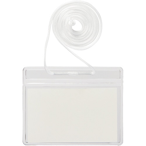 ソニック イベント名札 セミハードタイプ 名刺サイズ VN-8139 1パック(30枚)