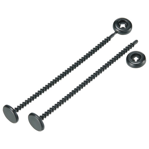 カール事務器 カールファスナー 長さ80mm ブラック No.17-K 1箱(100本)
