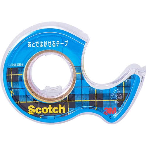 3M スコッチ あとではがせるテープ 18mm×7m CA18-DS 1個