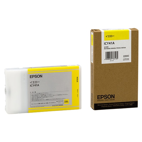 エプソン PX-Pインクカートリッジ イエロー 220ml ICY41A 1個