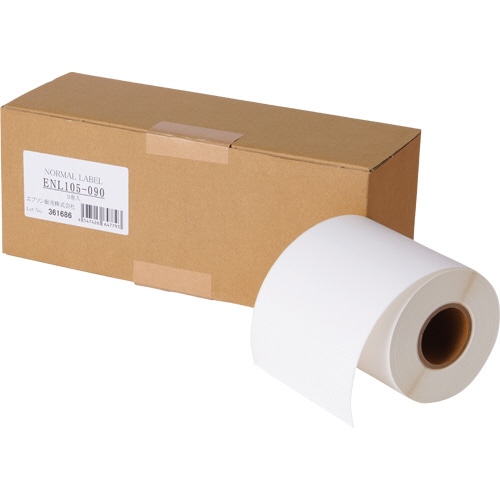 エプソン ラベルロール紙 105mm幅 約37m 連続ラベル ENL105-090 1セット(3巻)