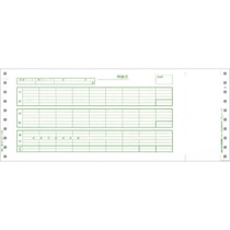 PCA 給与明細封筒A 口開き式 連続紙 PA111F 1箱(250枚)
