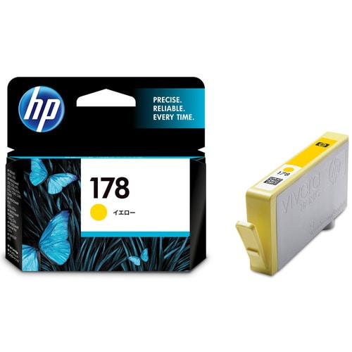HP HP178 インクカートリッジ イエロー CB320HJ 1個