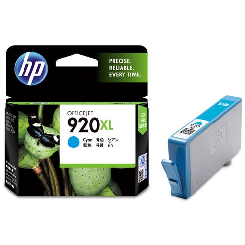 HP HP920XL インクカートリッジ シアン CD972AA 1個