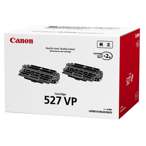 キヤノン トナーカートリッジ527VP CRG-527VP 4210B002 1箱(2個)