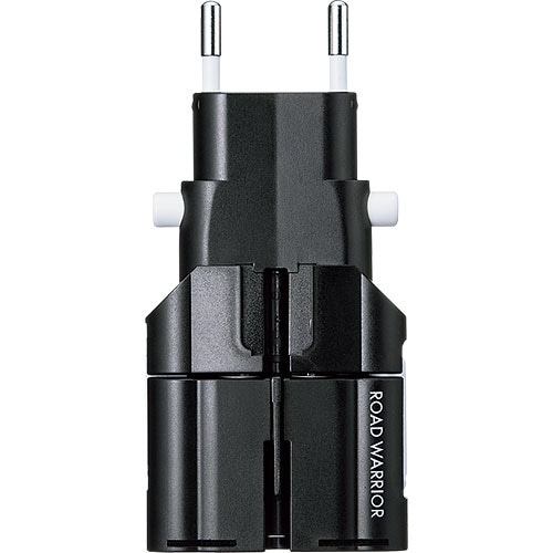 サンワサプライ 海外電源変換アダプタ ブラック TR-AD4BK 1個