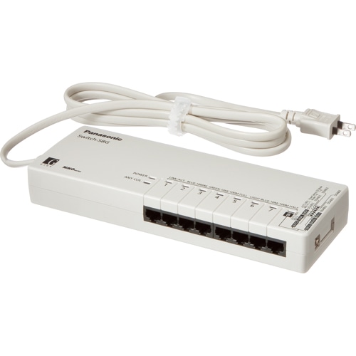 パナソニックLSネットワークス Switch-S8G ギガビット対応 タップ型スイッチングハブ 8ポート PN24080K 1台