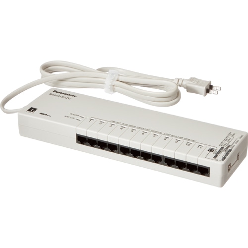 パナソニックLSネットワークス Switch-S12G ギガビット対応 タップ型スイッチングハブ 12ポート PN24120K 1台