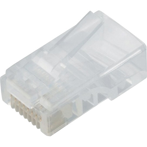 エレコム ツメの折れないLANコネクタ カテゴリー5E 単線用 LD-RJ45T10/T 1パック(10個)