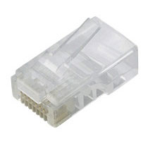 エレコム ツメの折れないLANコネクタ カテゴリー5E ヨリ線用 LD-RJ45TY10/T 1箱(10個)