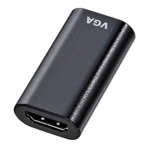サンワサプライ HDMI-VGA変換アダプタ HDMIメス-VGAメス ブラック(RoHS指令10準拠) AD-HD13VGA 1個