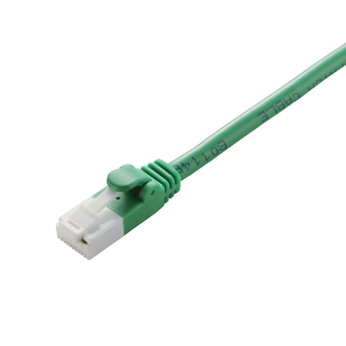 エレコム ツメ折れ防止LANケーブル(Cat5e対応) グリーン 1m RoHS指令準拠(10物質) LD-CTT/GN1/RS 1本