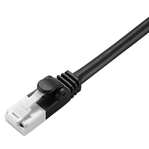 エレコム ツメ折れ防止LANケーブル(Cat5e対応) ブラック 2m RoHS指令準拠(10物質) LD-CTT/BK2/RS 1本