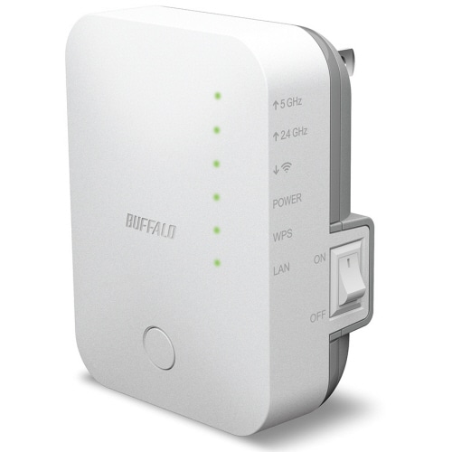 バッファロー AirStation 無線LAN中継機 433+300Mbps 11ac・n・a・g・b WEX-733D 1台