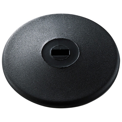 サンワサプライ　セキュリティスロット増設パーツ　ｅセキュリティ　薄型取付部品　両面テープ式　ブラック　ＳＬＥ－１８Ｐ　１個