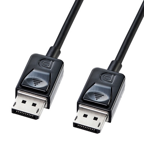 サンワサプライ DisplayPortケーブル ブラック 1.5m(RoHS指令10準拠) KC-DP15K 1本