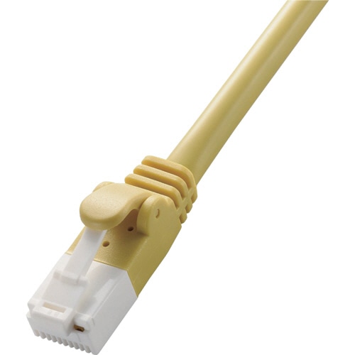 エレコム Cat6対応ツメ折れ防止LANケーブル イエロー 10m RoHS指令準拠(10物質) LD-GPT/Y10/RS 1本